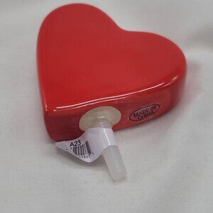 Nora Fleming "Be Mine" Red Heart Mini Ornament For Platters & Bases A23